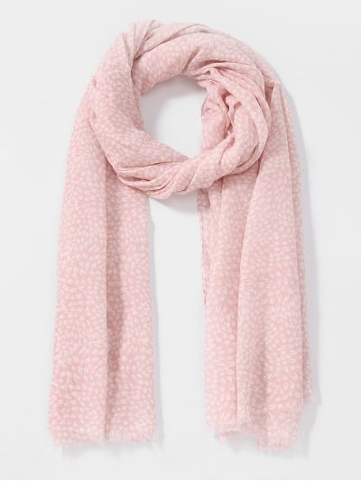 Fular estampado espigas