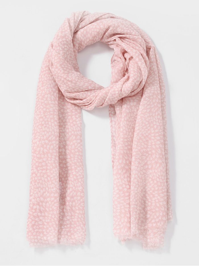 Fular estampado espigas