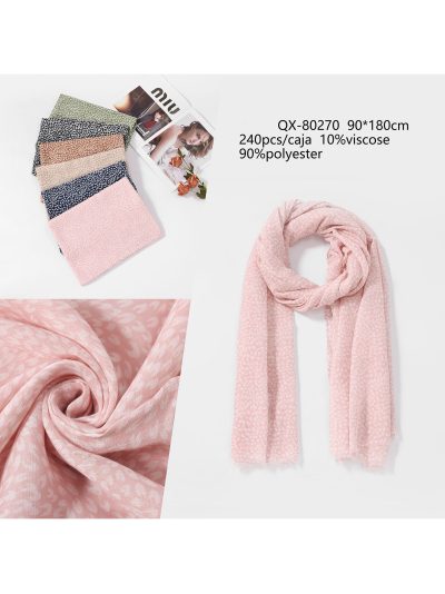 Fular estampado espigas 2