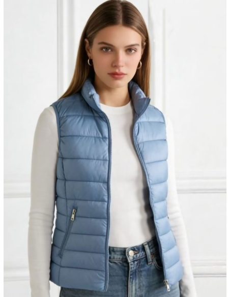 Chaleco acolchado cremallera