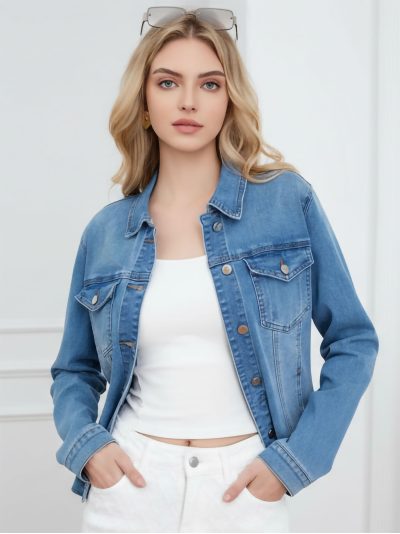 Chaqueta denim clásica