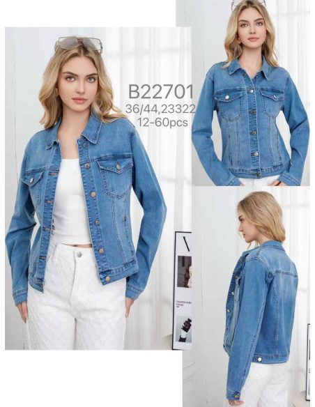 Chaqueta denim clásica