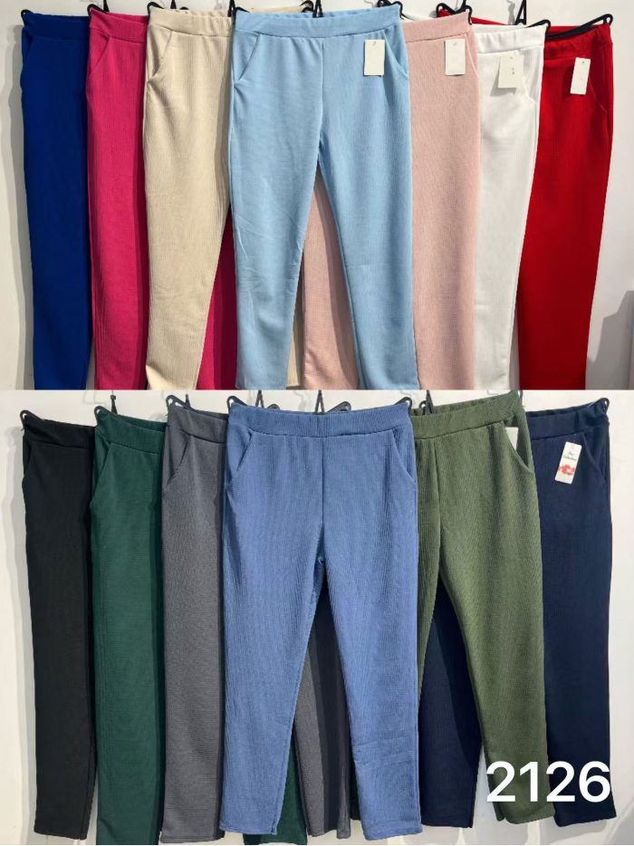 Pantalón elástico bolsillo