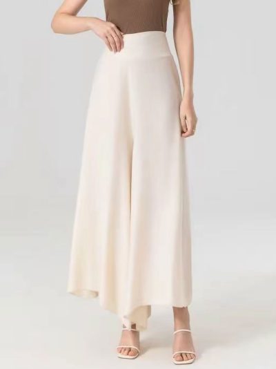 Pantalón falda midi