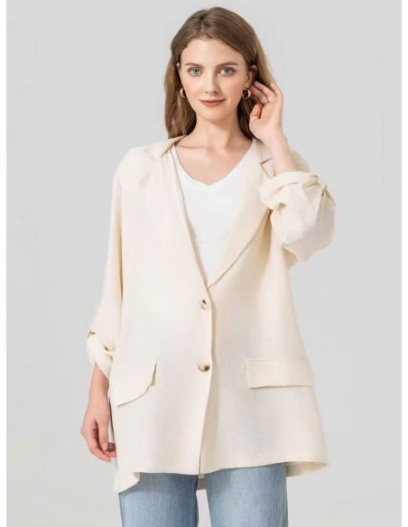 Blazer oversize bolsillos