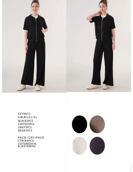 Conjunto Sudadera capucha cremallera + Pantalón