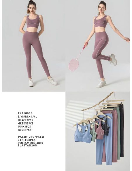 Conjunto Top yoga + Leggings seamless
