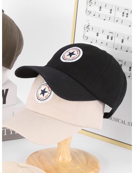 Gorra básica parche estrella