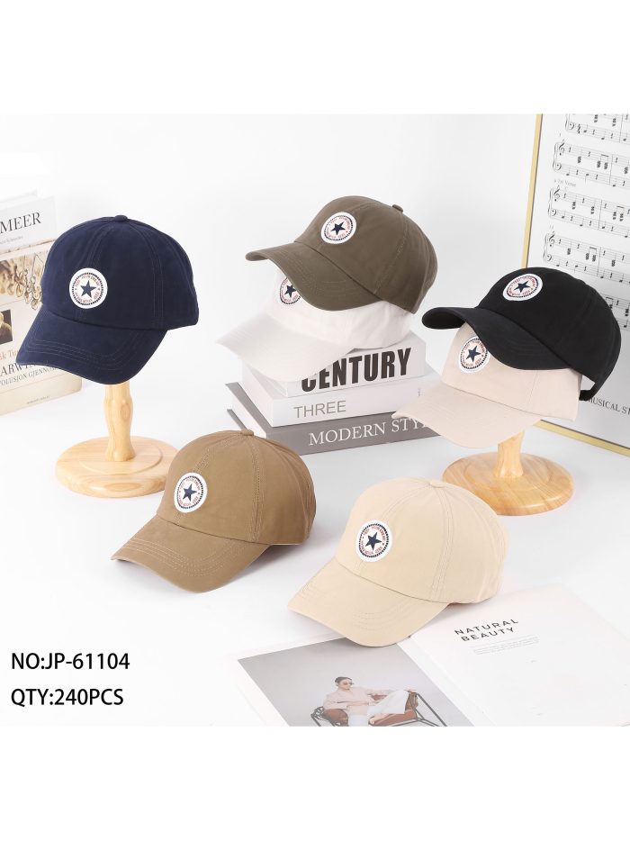 Gorra básica parche estrella