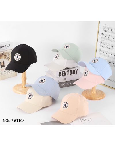 Gorra color pastel parche estrella 2