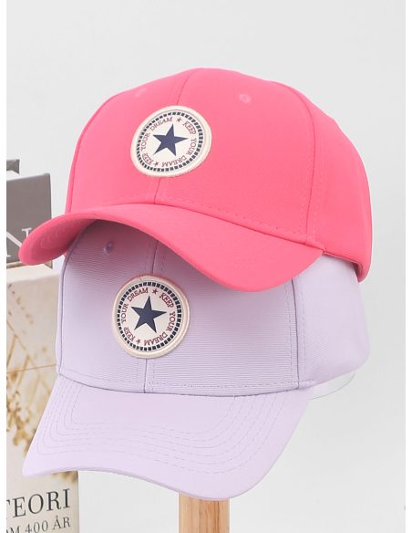 Gorra color pop parche estrella