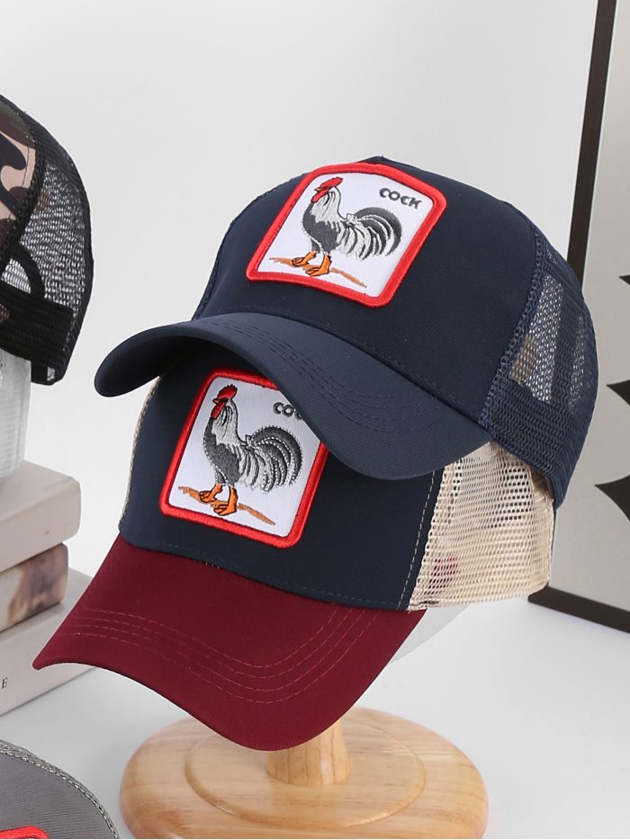 Gorra trucker parche gallo