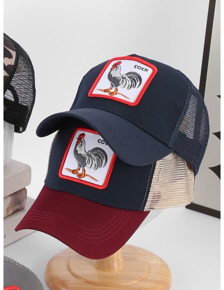 Gorra trucker parche gallo