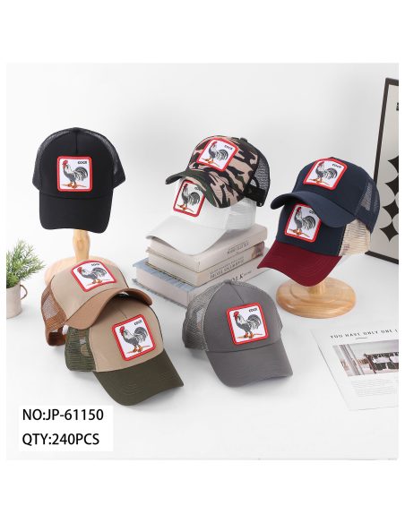 Gorra trucker parche gallo