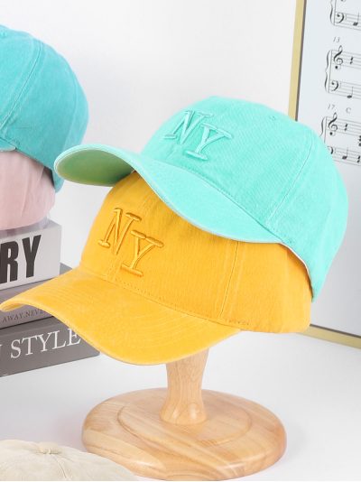 Gorra vintage letras bordadas