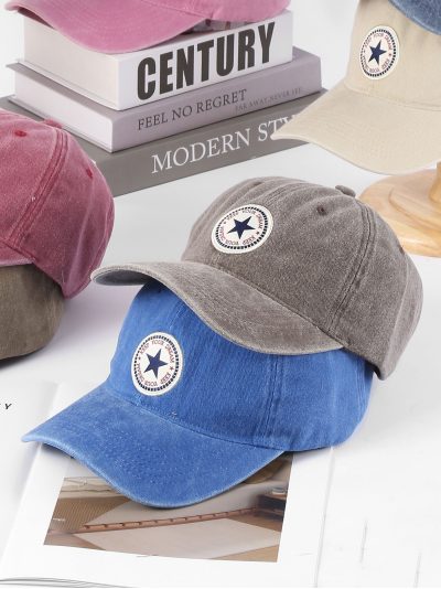 Gorra vintage parche estrella