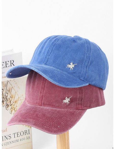 Gorra denim bordado jinete