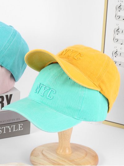 Gorra vintage letras bordadas