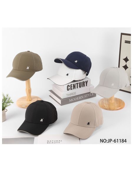 Gorra transpirable paneles perforados