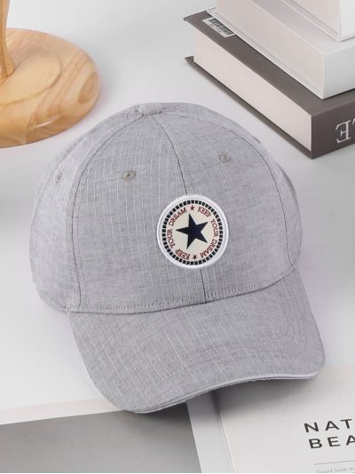 Gorra textura parche estrella