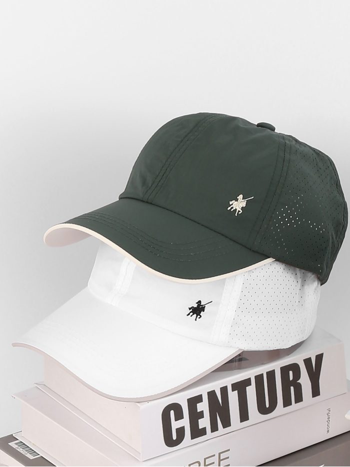 Gorra transpirable ribete en contraste