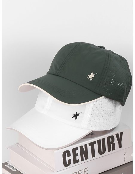 Gorra transpirable ribete en contraste