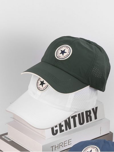 Gorra transpirable parche estrella