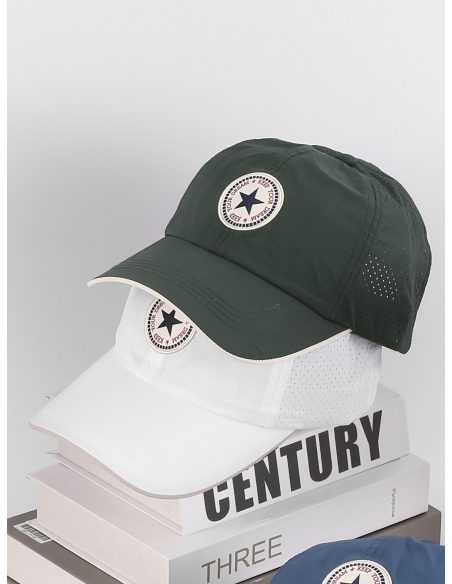 Gorra transpirable parche estrella