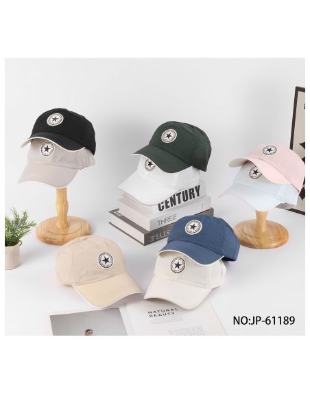 Gorra transpirable parche estrella