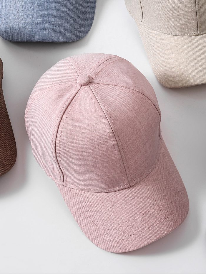 Gorra béisbol efecto lino