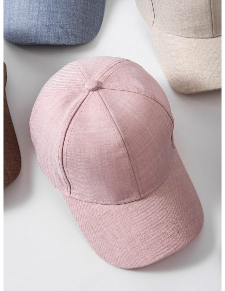 Gorra béisbol efecto lino