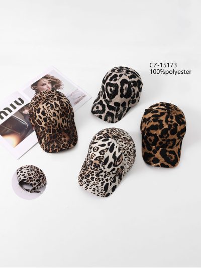 Gorra béisbol animal print 2