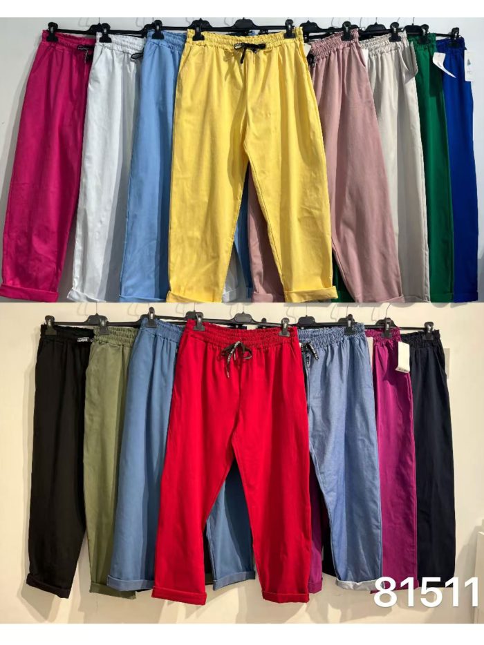 Pantalón jogger cintura elástica talla grande