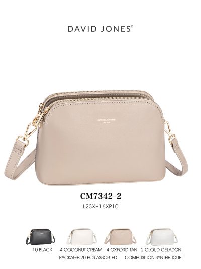 Bolso bandolera doble cremallera estilo cámara 2