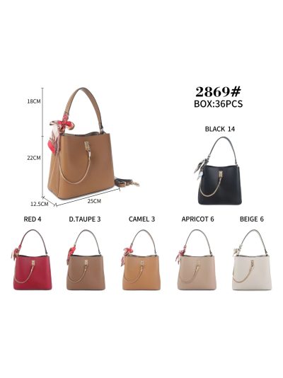 Bolso hobo cadena frontal y pañuelo 2