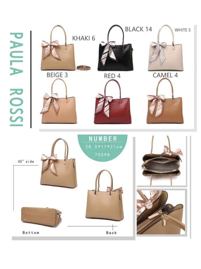 Bolso tote liso lazo