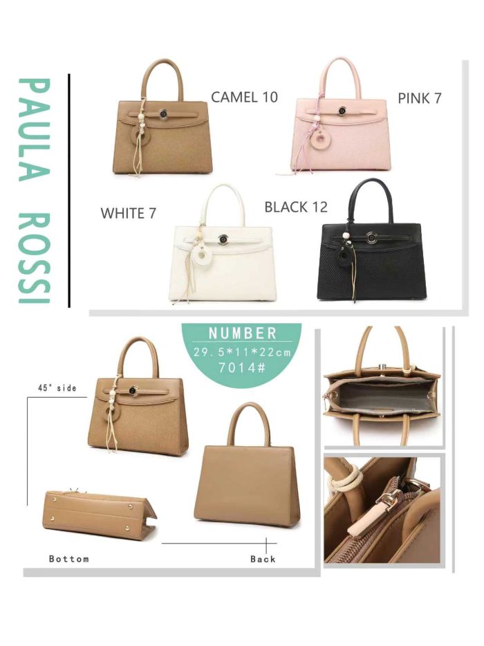 Sac à main structuré à bandoulière