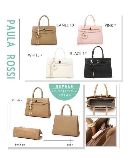 Sac à main structuré à bandoulière