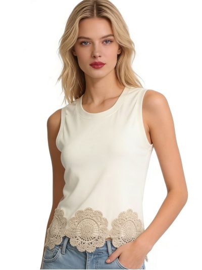 Blusa algodón bordado