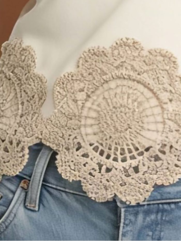 Blusa algodón bordado