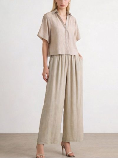 Conjunto Camisa manga corta + Pantalón