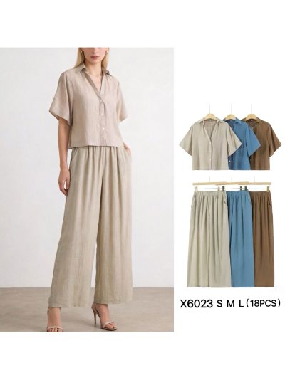 Conjunto Camisa manga corta + Pantalón 2