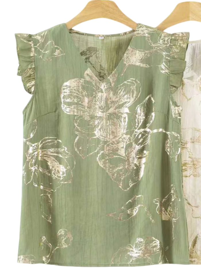 Fleurs supérieures à effet doré