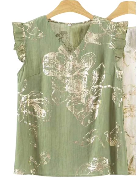 Fleurs supérieures à effet doré