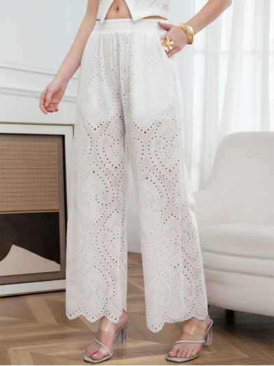 Pantalón recto calado