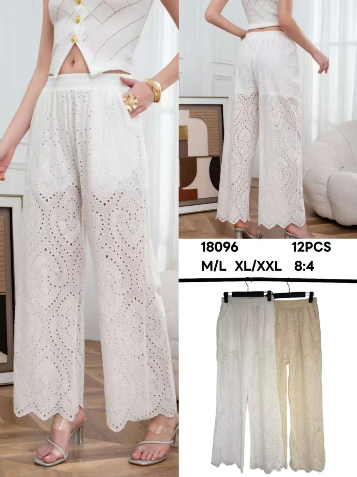 Pantalón recto calado