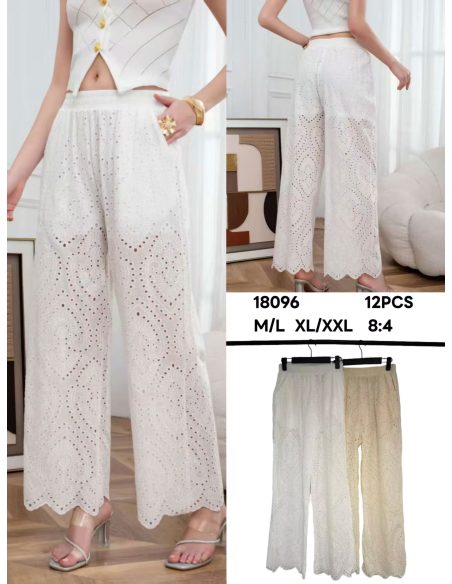 Pantalón recto calado