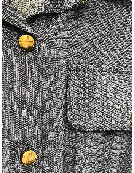 Midi-Hemdkleid mit Gürtel