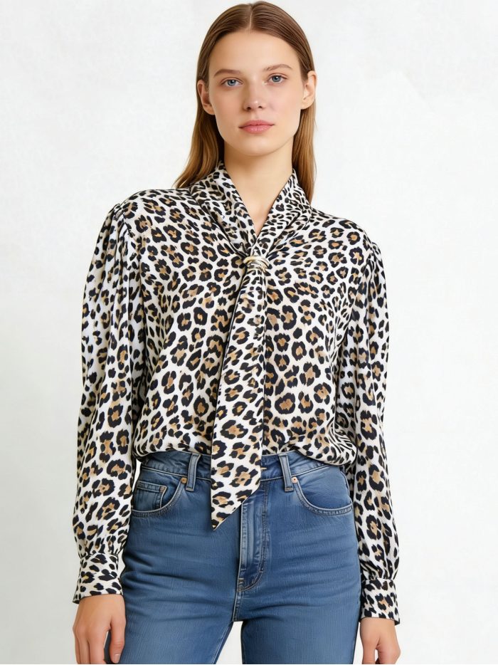 Blusa animal print lazada