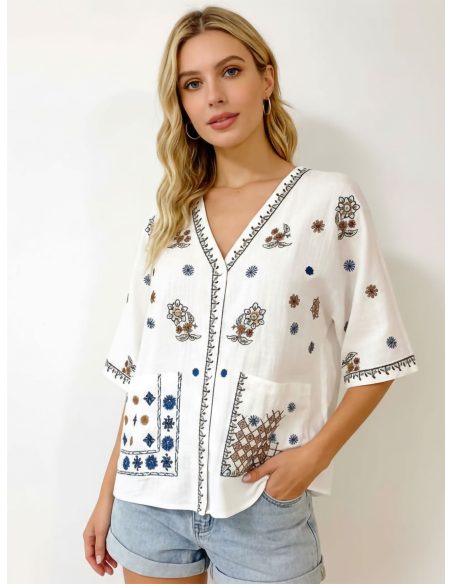 Tasche kimono ricamate